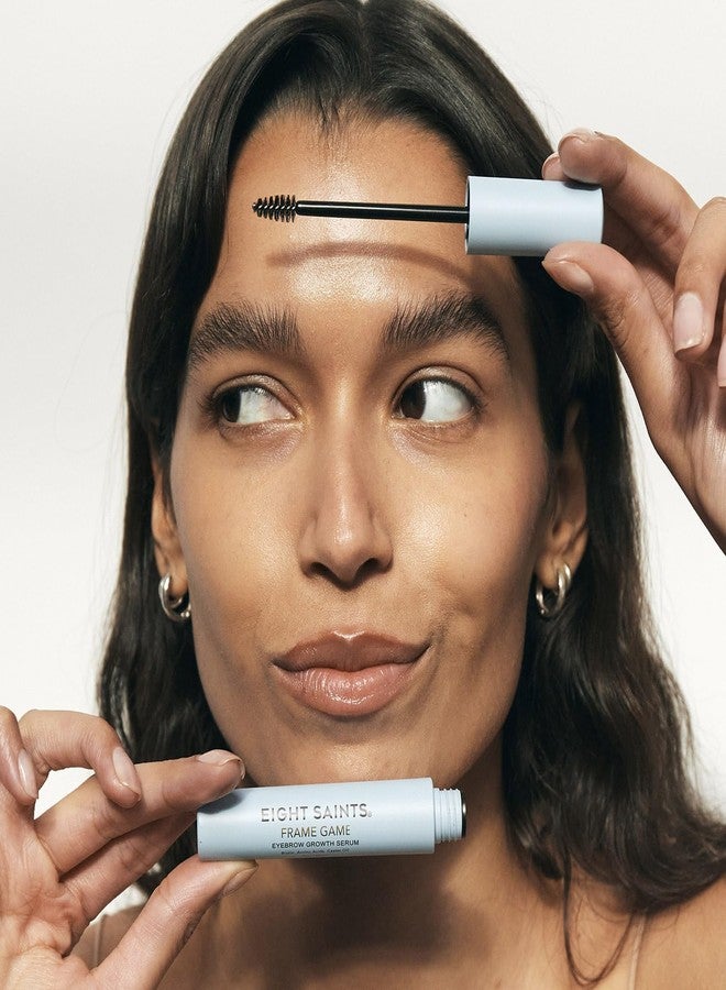 Eight Saints Frame Game Eyebrow Growth Serum for Thicker, Fuller Brows, Natural & Organic Brow Enhancing Treatment for Thin & Sparse Eyebrows, Nourishing Eyebrow Serum, 0.14 fl oz - Image 2